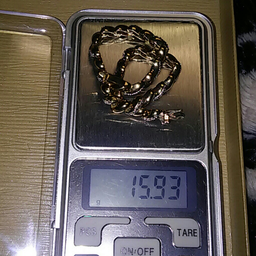 Womens Gold Over Sterling 925 Bracelet